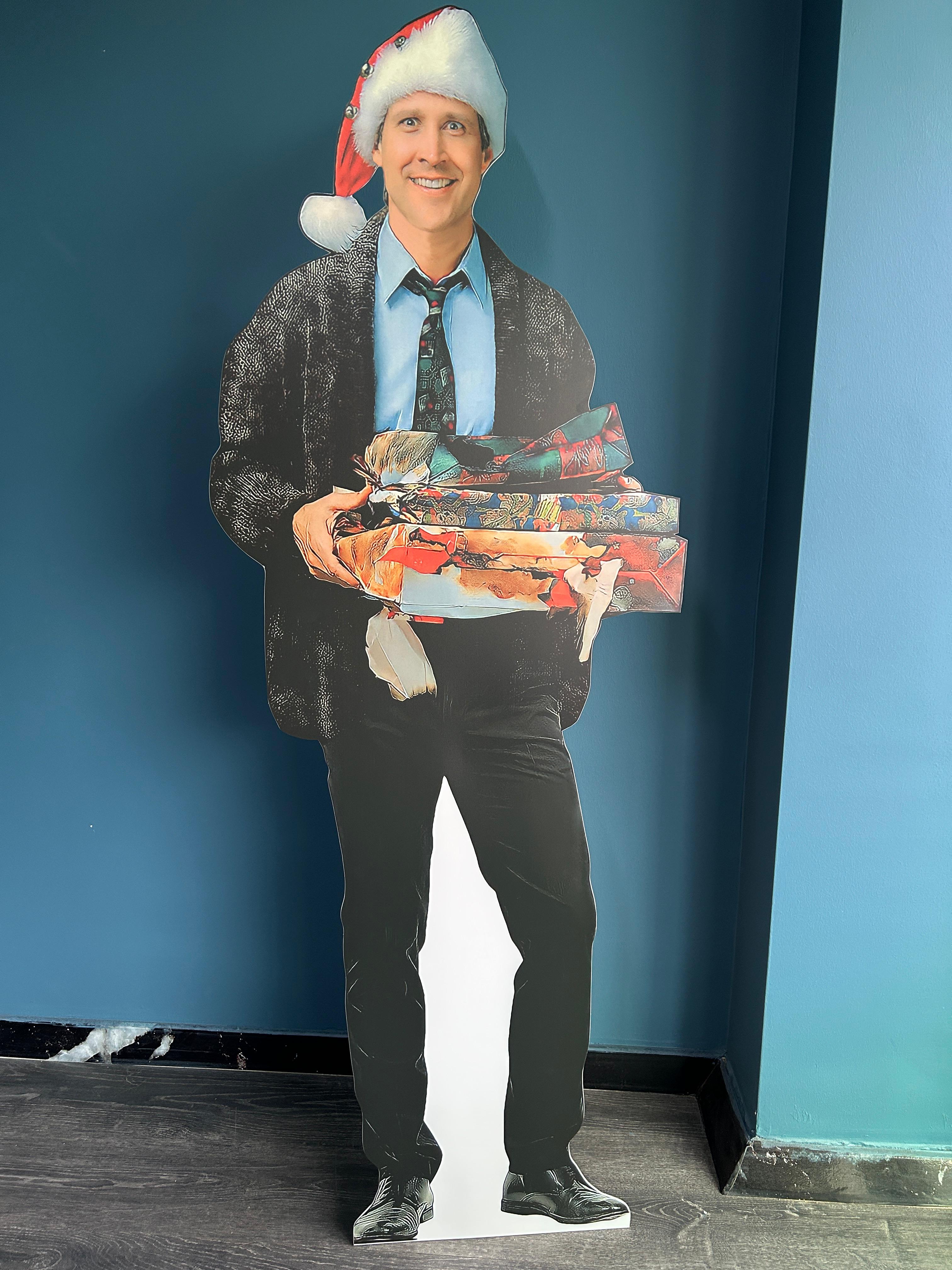Clark Griswold Cardboard Cutout Model Clark Noel Life Size Mockup Figure
